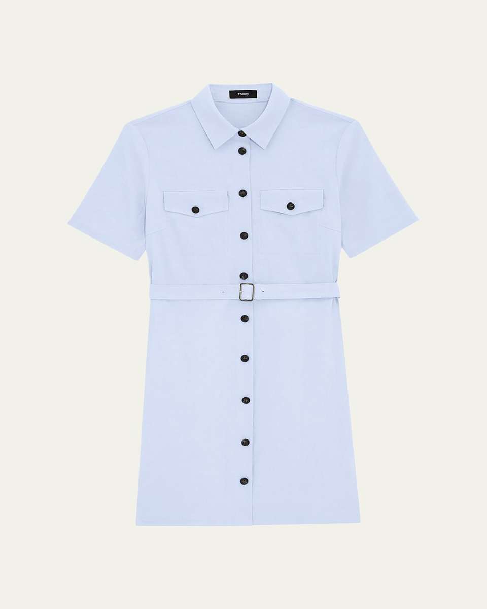 Crunch Linen Military Shirtdress